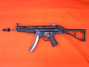 ガスガン　WE　MP5A4　B&Tタイプフォールディングストック仕様　ブラック　ガスブローバック