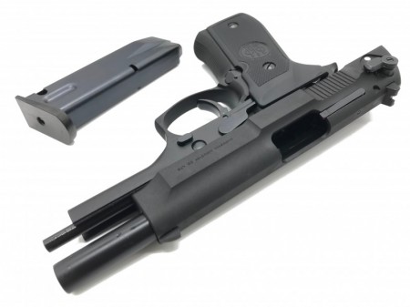 モデルガン マルシン U.S.N.9mm M9 ドルフィン マシンピストル ブラックHW X-PFC 完成品 2024年生産モデル【予約商品