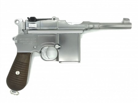 ガスガン マルシン モーゼルM712 ショートバレル シルバーABS 6mmBB 