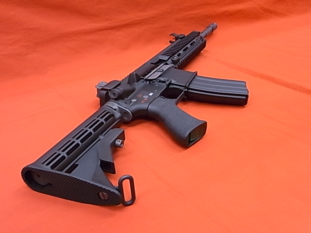 ガスガン　WE　HK416　ガスブローバック　ブラック