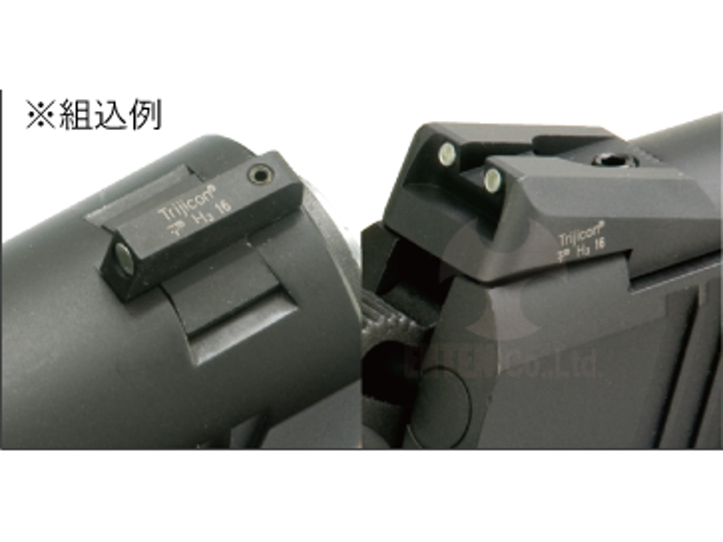 デトネーター 東京マルイ M45A1用 NOVAK LoMount Carry 1911 Tritium Dotタイプ フロント/リアサイト セット ST-TM29【小型郵便発送OK!】