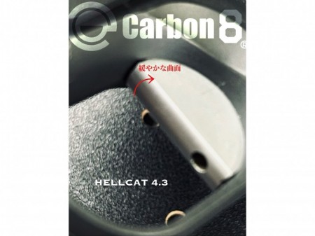 ガスガン Carbon8(カーボネイト) HELLCAT 4.3 CO2ブローバック【新製品!】