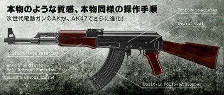 東京マルイ 次世代電動ガン AK47 | モデルガン・エアガンの専門店 