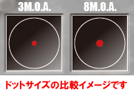 ノーベルアームズ COMBAT80 ドットサイト 8M.O.A【小型郵便発送OK!】